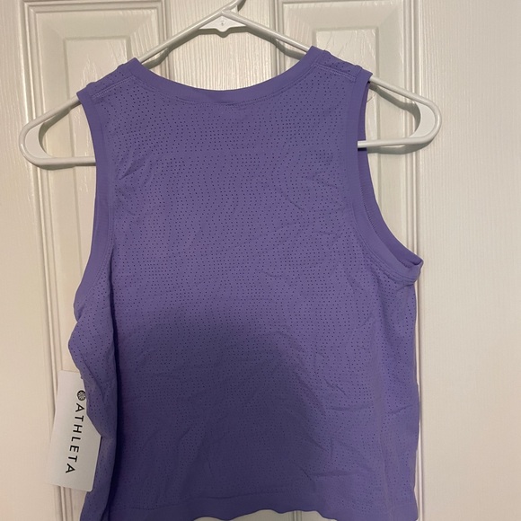 Athleta purple tank top. Size: XS - Picture 4 of 4